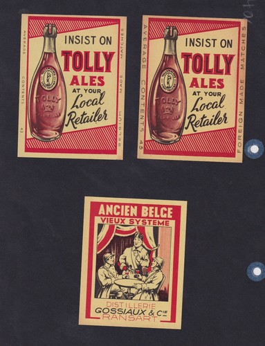 Ancienne étiquette de - ,