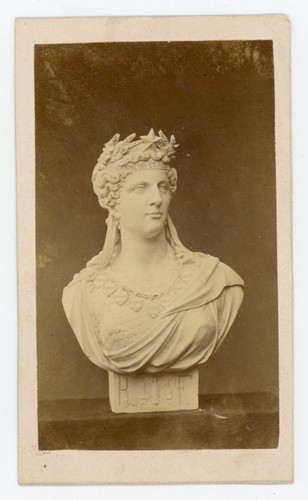 Photo cdv 1870 buste de - cdv, c.1870,