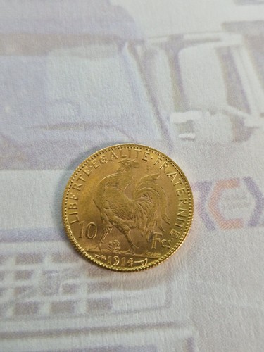 Francs coq 1914 sup - francs,