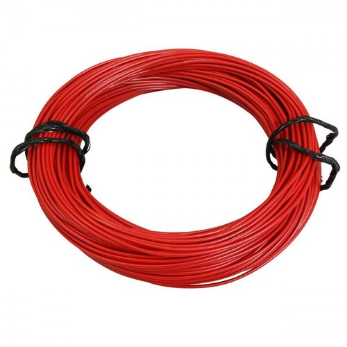 Bobine fil électrique rouge