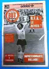 FOOTBALL BUT 28/06/1974 2ème TOUR COUPE DU MONDE : RFA HOLLANDE POLOGNE AU TOP !