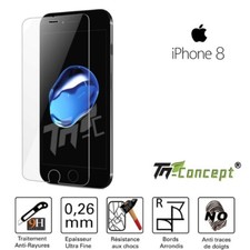 Apple iPhone 8 - Vitre de Protection Crystal - TM Concept®