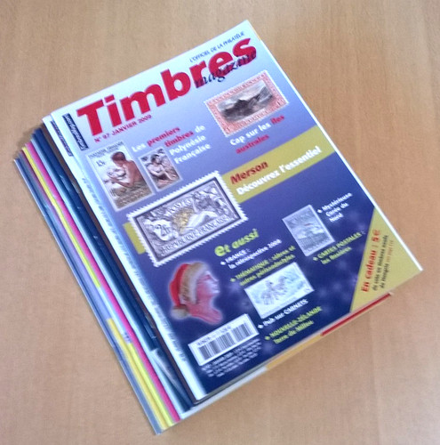 Timbres magazine année - timbres,