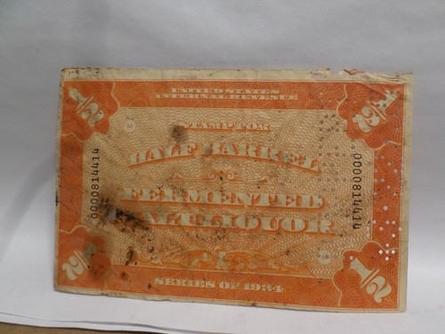 1934 américain fiscaux - 1934,