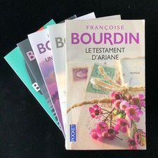 # Lot 5 romans - Françoise BOURDIN - éd. Pocket Belfond