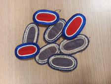 Oval patch.US Army .Para 82nd AIRBORNE HQ.WW2/Corée/Vietnam? 7