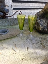 2 Anciens petits Verres a