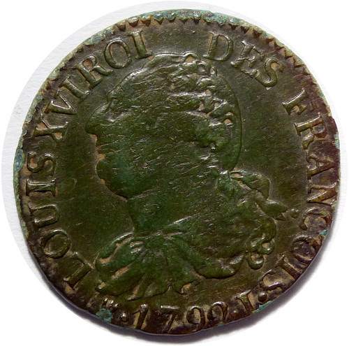 Louis xvi deniers 1792 i - deniers,