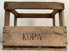 RARE ANCIENNE CAISSE EN BOIS BOUTEILLES KOPA - RAYMOND