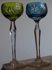 SAINT LOUIS 2 ANCIENS VERRES A