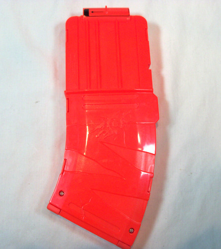 Nerf zombie strike red orange - zombie, red-orange