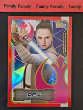 Rey LESA Carte TOPPS Star Wars Les derniers Jedi 2017 FRANCAIS