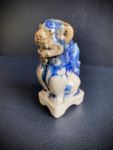 Chien fô ancien céramique - chien, de