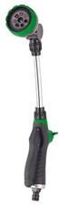 Lance d'arrosage à 7 types de jets et flux réglable - Royal Gardineer