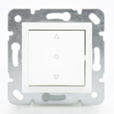 Commande volet roulant blanc -