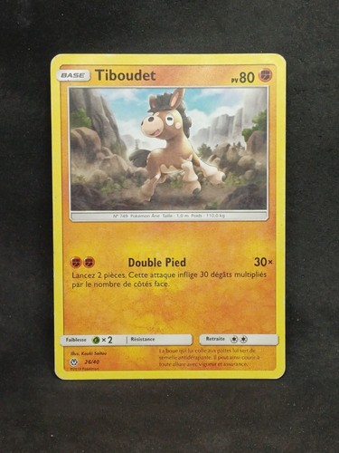 Carte pokémon tiboudet - carte,