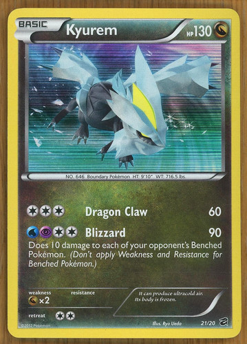 Kyurem holo dragon - holo,