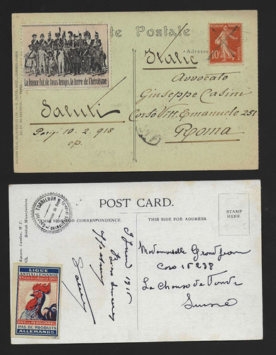 1918 france vers italie - france,