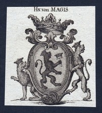 1820 Magis Wappen Adel Blason