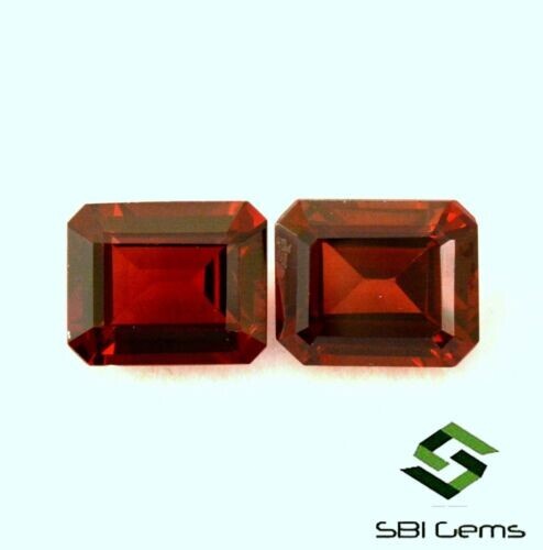 Naturel grenat rouge octogone - naturel,