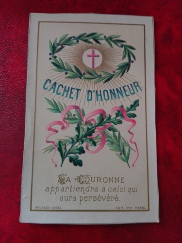 Superbe chromo cachet - superbe,