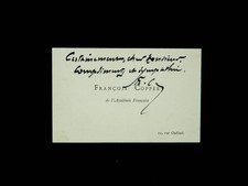 Francois COPPEE - carte de