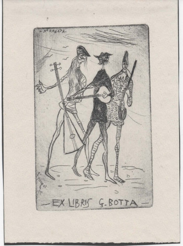 Libris giovanni botta - ex-libris,