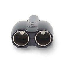 Nedis Répartiteur Allume-cigare Double 12V 10A 120W Compact Noir