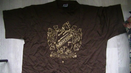 Indochine shirt officiel - t,