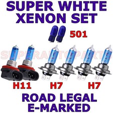 FITS RENAULT LAGUNA 09+ SET H7