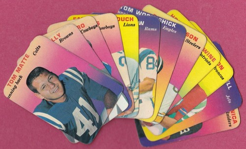 1970 topps glossy - topps, football