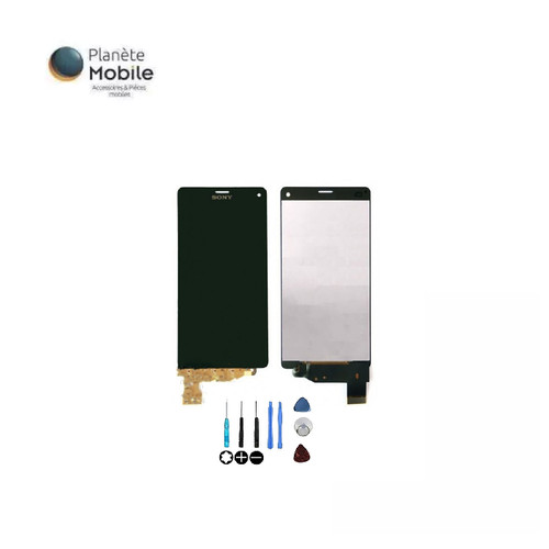 Ecran lcd vitre tactile noir - lcd,