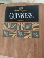 Tapis De Bar En Éponge Guinness Et Plus 10 Sous-Verres
