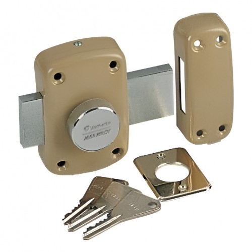 Verrou applique bouton - à,