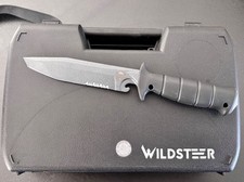 Couteau + Valise et accessoires complets - Wildsteer - GIGN - Modèle Denté