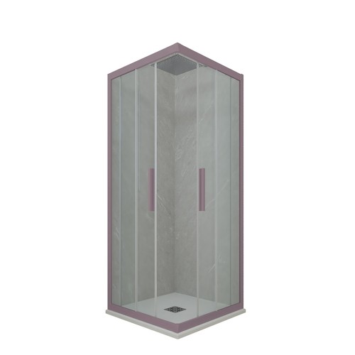 Cabine parois douche angulaire - cabine,