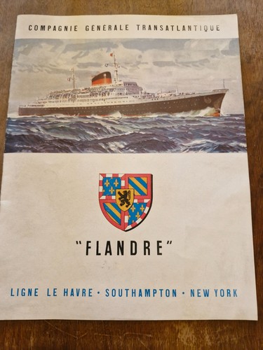 Plaquette vers 1950 flandre - , le