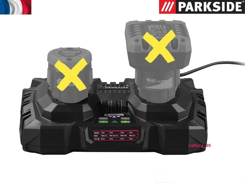 Parkside chargeur double - chargeur,
