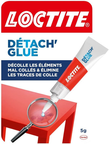 Remove glue - (tube, de