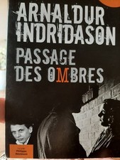 Passage Des Ombres  A.Indridason Cd AUDIOLIB
