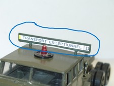 SOLIDO bandeau 2 pattes RESINE