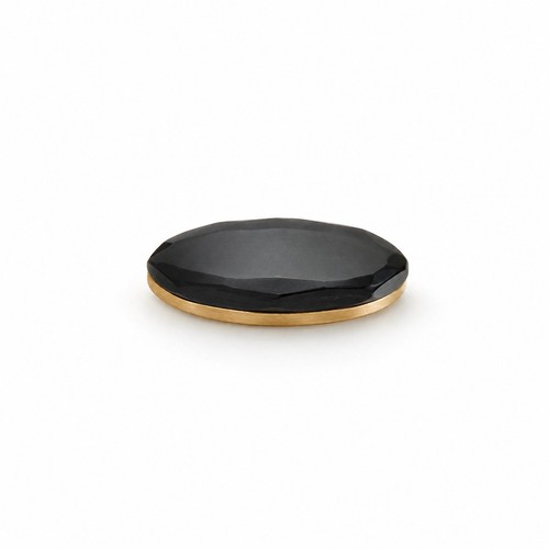 Pendantif bouton saphir or - saphir,