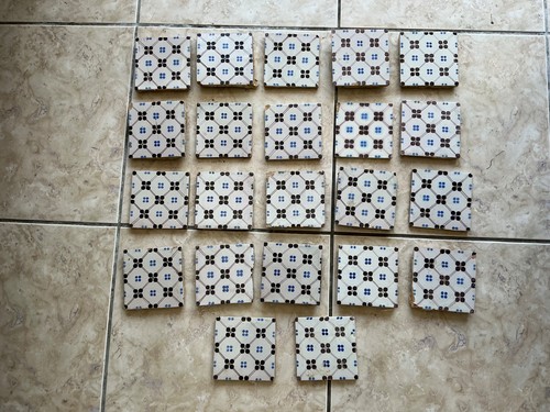 Lot carreaux faience - lot,