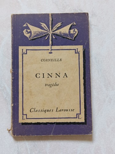 Cinna corneille tragédie - cinna,