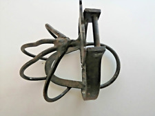 ancien étrier de cheval Camarguais  en fer forgé