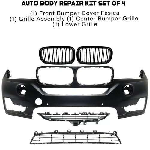 Front bumper cover grille - cover, &