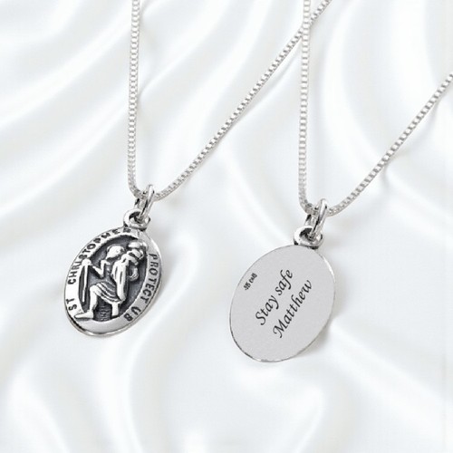Collier saint christophe - collier,