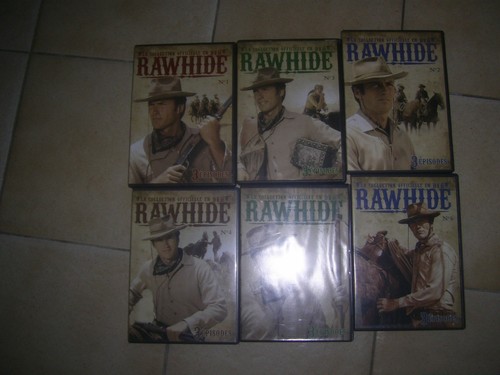 Lot dvd rawhide - avec, clint