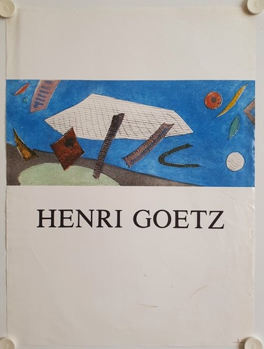 Affiche henri goetz - affiche,
