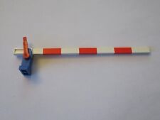 LEGO 815c02 BARRIERE GAUCHE PASSAGE NIVEAU - TRAIN BARRIER LEVEL WHITE RED LEFT